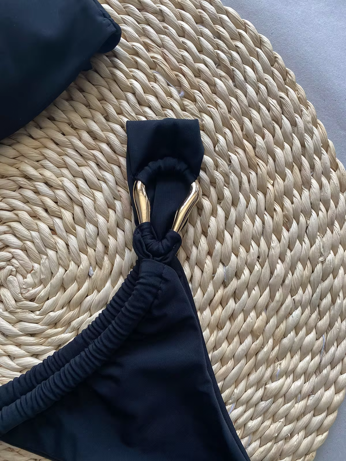 Karabiner Bandeau Bikini Set
