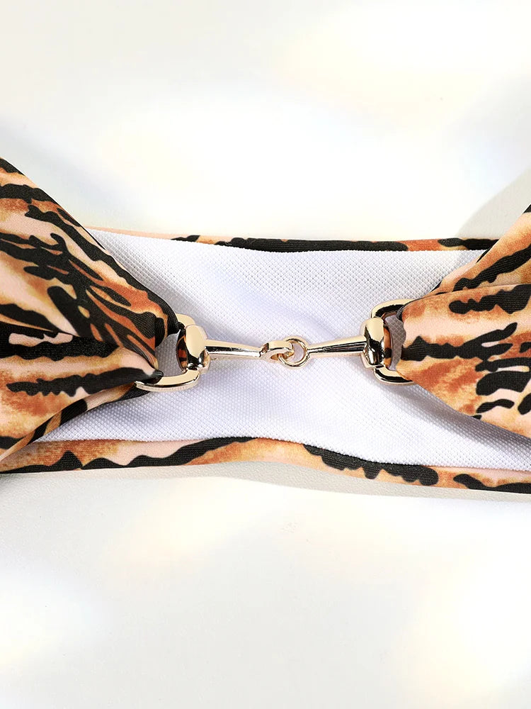 Tie-down Mini Bikini Set