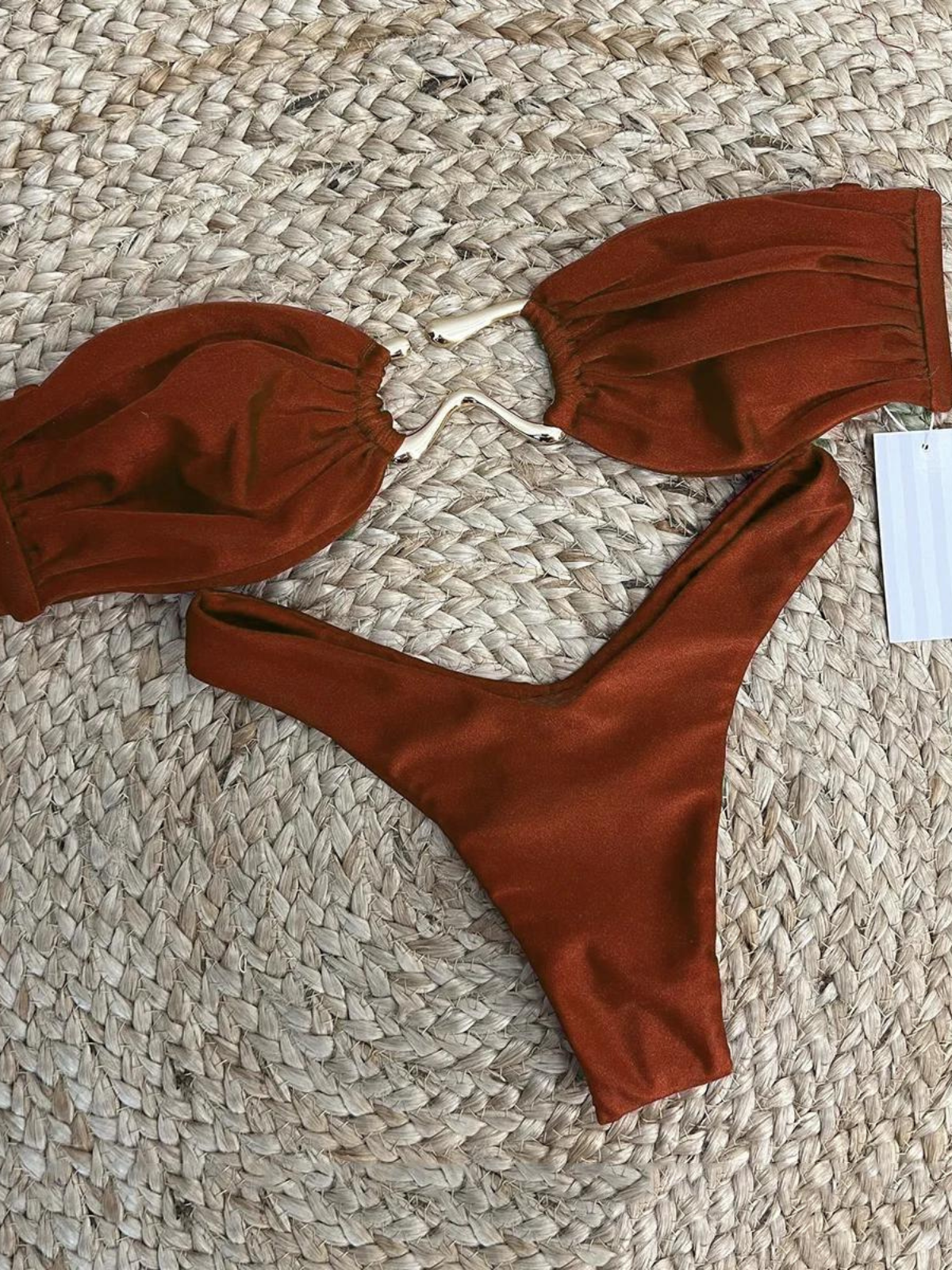 Union Bandeau Bikini Set