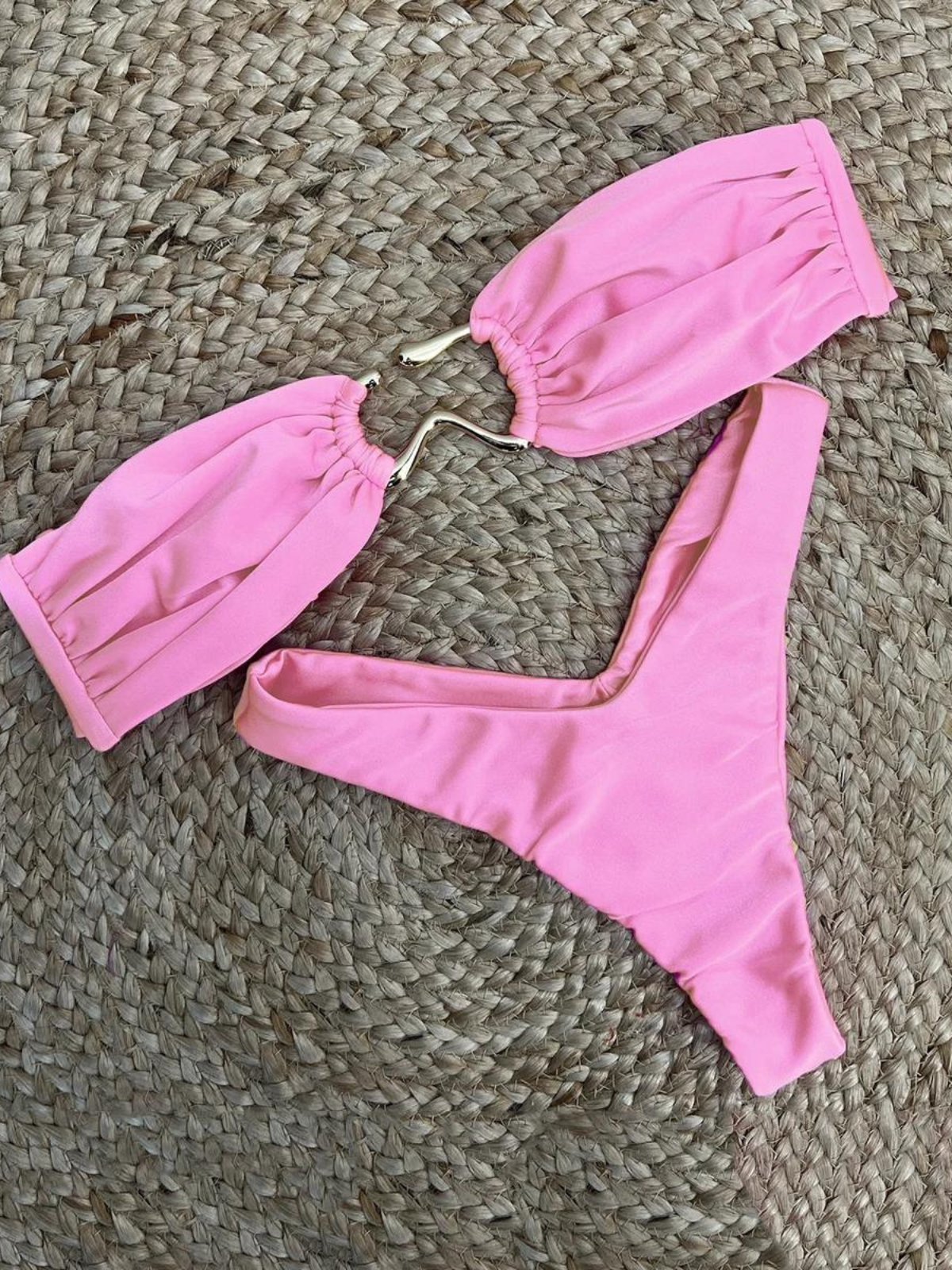 Union Bandeau Bikini Set