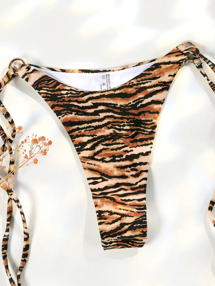 Tie-down Mini Bikini Set