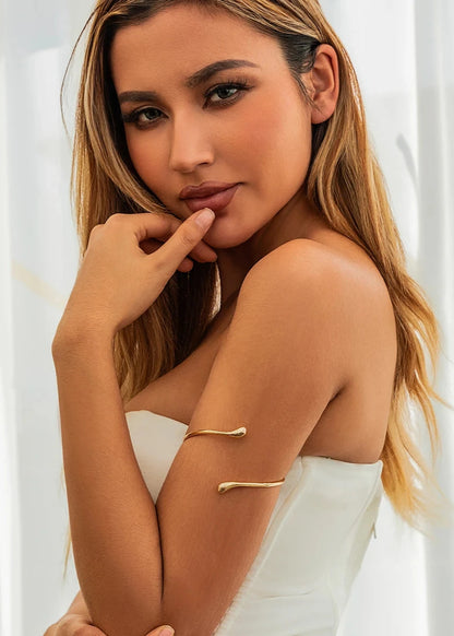Golden Dew Cuff Bracelet