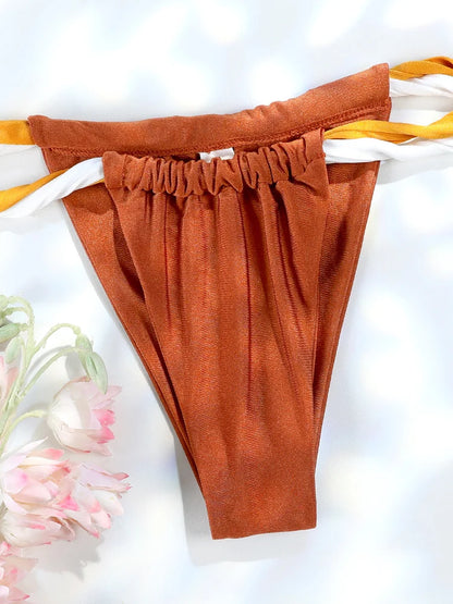 Boho Mini Twisted Bikini Set