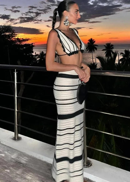 Boho Stripes Beach Set